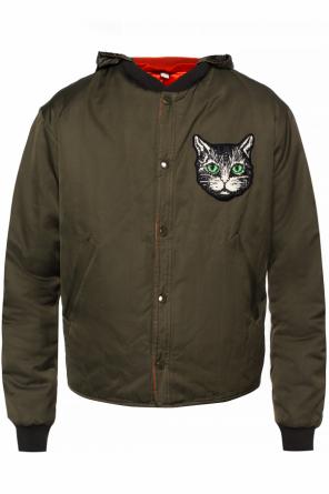Reversible jacket with logo, zdjęcie 1 Reversible jacket with logo od Gucci